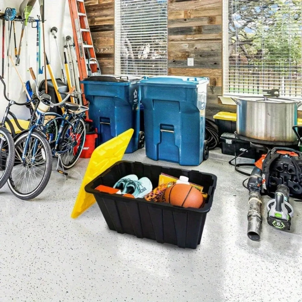 Container Tote Box Durable Plastic